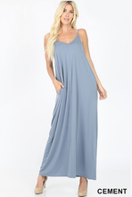 Load image into Gallery viewer, V-Neck Essential Maxi Dress
