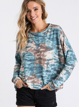 Load image into Gallery viewer, Dye Wash-Relaxed Fit Pull Over
