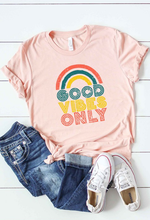 Load image into Gallery viewer, Graphic Tee- Good Vibes Only
