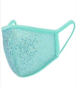 Sequin Sparkle Face Mask (multiple colors)